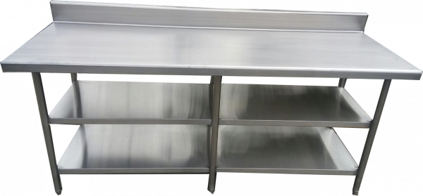MESA GRANDE DE TRABAJO CON ENTREPAÑOS
