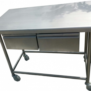 MESA DE TRABAJO CON DOS CAJONES