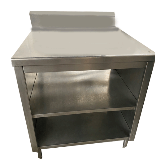 Mesa acero inoxidable con entre paño