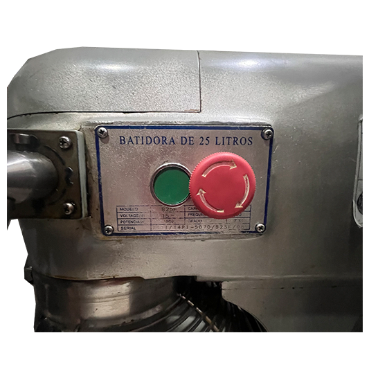 Batidora industrial Comercial de mesa Blazer B25F 25 litros