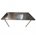 Mesa de trabajo en acero inoxidable