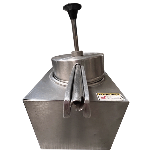 Dispensador expendedor calentador de queso Wyott