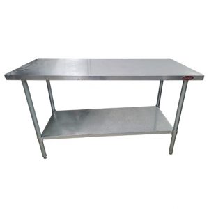 Mesa de trabajo de acero inoxidable marca DIAMANTTI