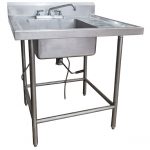 Tarja de 1 tina en acero inoxidable