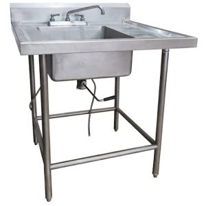 Tarja de 1 tina en acero inoxidable