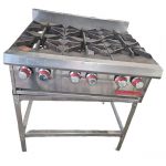 Estufa Industrial de 6 Quemadores a gas Coriat