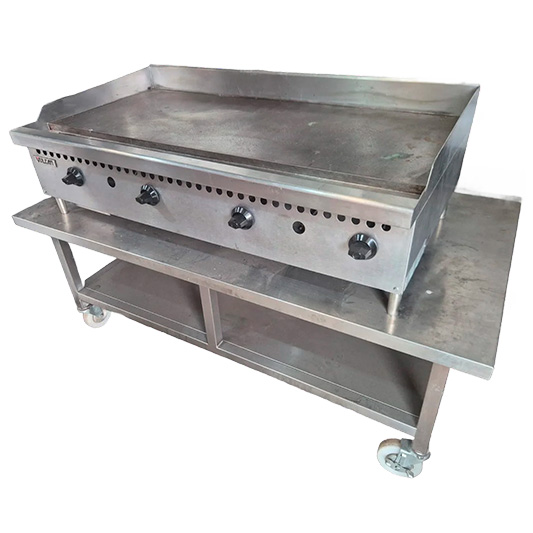 Plancha Vulcan 48″ 4 quemadores – serie MSA48 / VCRG48 