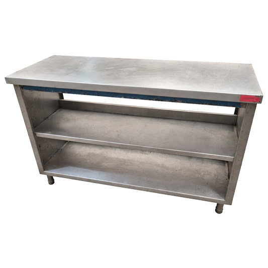 Mesa de Trabajo en Acero Inoxidable para Cocina Industrial
