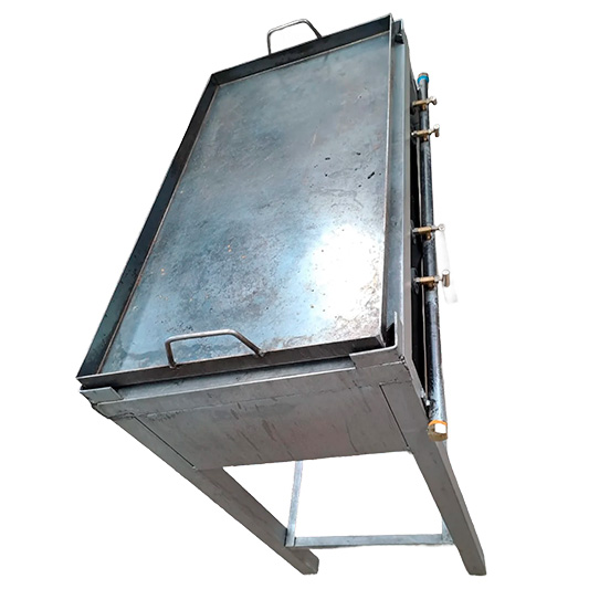 Plancha a Gas de 4 Quemadores